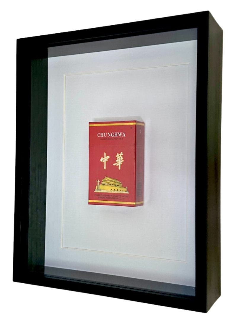 Red Shadow-Box Frame