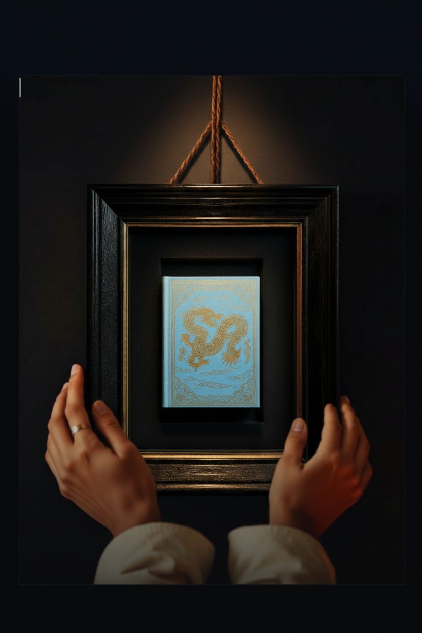 A CN Framing piece displayed in a customer's home