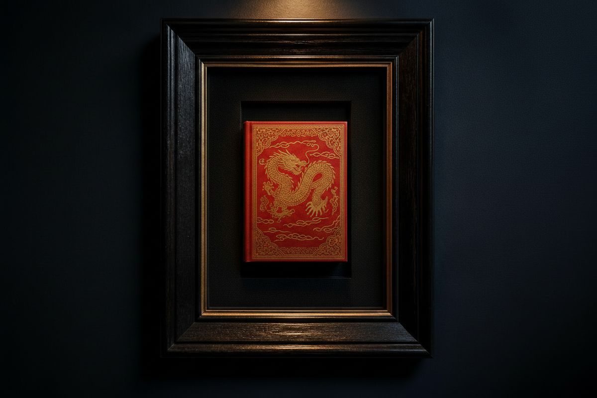 A CN Framing piece displayed in a customer's home